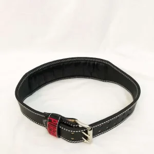 Leather Weight Lifting Belt